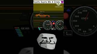 Toyota Supra Mk 4 Race Crazy #car #automobile #supramk4 #pixelcarracer #bikeshorts #racing #shorts