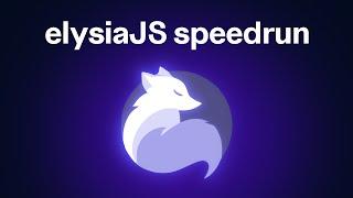 ElysiaJS Speedrun