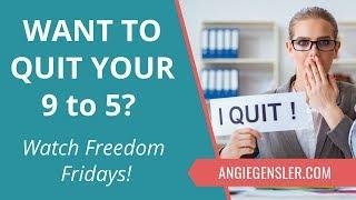 Freedom Friday w/ Angie Gensler ~ Sept 14, 2018