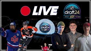 (LIVE) DRAFT NHL 2024 | ON EN JASE EN LIVE