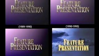 Paramount Feature Presentation logos (1989-2006) Quadparison
