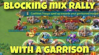 Lords Mobile - Taking MIX rally with garrison. Is it possible? Lets see