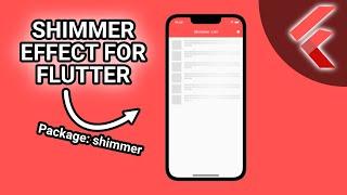 Shimmer Effect for Your Flutter App  (shimmer) #Flutter #AppDevelopment #Web