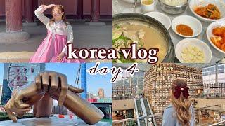 SOUTH KOREA VLOG | Gyeongbokgung, Tosokchon, Coex Starfield Library, & Gangnam | #klooktravel