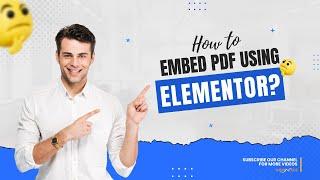 How to Embed PDF Files Easily with Elementor Page Builder? |