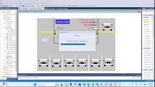 Automatic Car Parking System -PLC