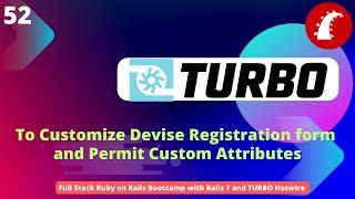 Customising Devise registration form and permit custom attributes