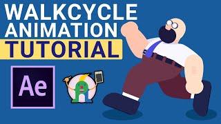 Animate Walkcycle using DUIK Bassel || After Effects Tutorial