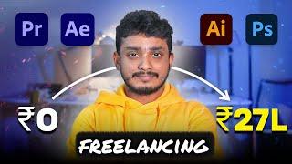 How I made ₹27 Lakhs as a Freelance Video Editor!