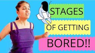 Stages Of Getting Bored | During Summer Vacations | Vibs World