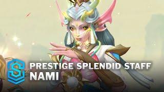 Prestige Splendid Staff Nami Wild Rift Skin Spotlight