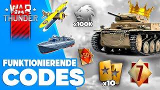 War Thunder CodesWie Code einlösenALLE PROMO-CODES 2025