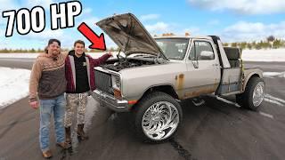 Surprising Friend With New 700 HP Motor for his Truck!