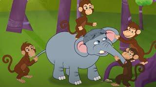 Dimbo, der dickköpfige Baby Elefant Film | Märchen für Kinder | Gute Nacht Geschichte