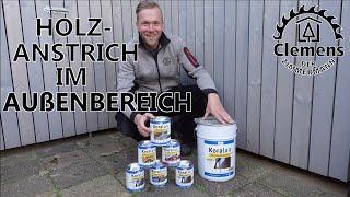 Der richtige Anstrich für euer Holz im Außenbereich! Das solltet ihr beachten! @koraholzschutz5691