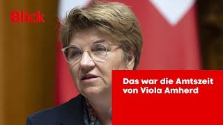 Das war die Amtszeit von Viola Amherd