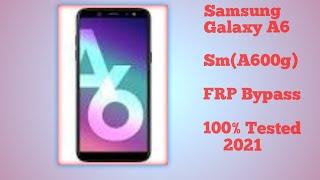 Samsung Galaxy A6/A600G  Plus FRP Bypass Android 9.0 Without SIM Card Without PC 2021