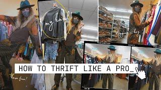 HOW TO THRIFT LIKE A PRO/ COME THRIFTING WITH ME