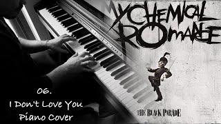 My Chemical Romance - I Don't Love You - Piano Cover