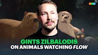 Oscar-winning Flow director Gints Zilbalodis on the cute videos of pets watching his movie