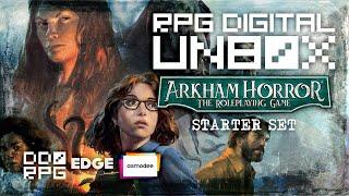 RPG Digital Unbox | ARKHAM HORROR: Il Gioco di Ruolo - Starter Set [Edizione Italiana by Asmodee]