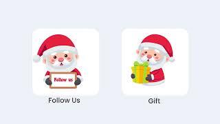 Cute Christmas Santa Character After Effects Template 2025