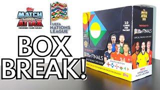 BOX BREAK! | TOPPS MATCH ATTAX 101 THE ROAD TO UEFA NATIONS LEAGUE FINALS | PACK OPENING | 24 PACKS!