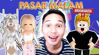 AKU BERSAMA BOCIL MALAYSIA JMEMBUAT PASAR MALAM DI ROBLOX! Roblox Brookhaven