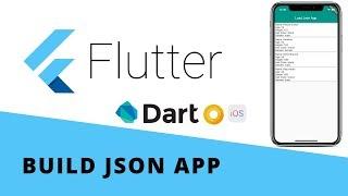 Flutter - Build Local JSON App | Android & iOS