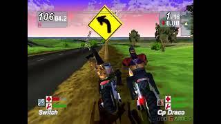 Road Rash Jailbreak - Gameplay PSX (PS One) HD 720P (Playstation classics)