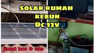 Solar Rumah Kebun Dc12v