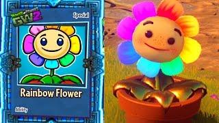 PVZ Garden Warfare 2: 'RAINBOW FLOWER' New RUX Ability! (STUFFY SUNFLOWER Gameplay)