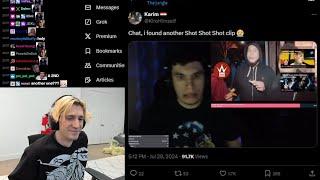 xQc reacts to Another Clip of Trainwrecks saying The "N Word"