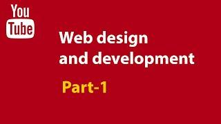 Part 1 - Getting started with web design (HTML, CSS, JS)