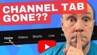 Channels Tab Gone? Here's How to Show Subscriptions Again!