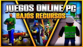  7 MEJORES JUEGOS ONLINE/MULTIJUGADOR de POCOS REQUISITOS para PC  PC BAJOS RECURSOS | PARTE 2 