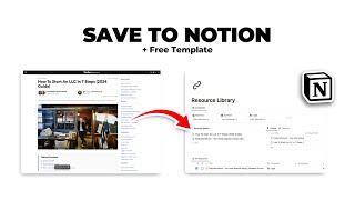 Your Notion Second Brain Needs This Tool! - How to use Notion Web Clipper Chrome