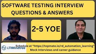 Software Testing Interview Questions and Answers | RD Automation Learning