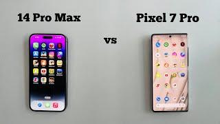 iphone 14 Pro Max vs Google Pixel 7 Pro || Speed Test