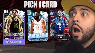 New Guaranteed 100 Overall Option Pack and Free 100 OVR Wheel Spin with New Season! NBA 2K24 MyTeam