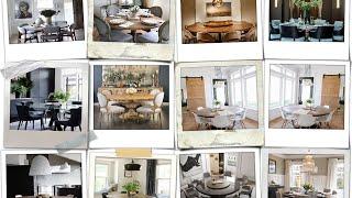 81 Modern Round Dining Table Decor Ideas