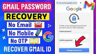 How to Recover Gmail Password without Recovery Email and Phone Number | Gmail Account Recovery 2025