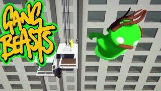 Gang Beasts - Fly Away [Father and Son Gameplay]