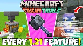 EVERYTHING NEW in Minecraft 1.21! New Weapons, Mobs, Blocks, Potions! Minecraft Tricky Trials