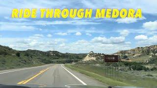 SATURDAY DRIVE ACROSS NORTH DAKOTA: Drive Through Medora