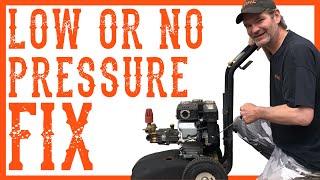 How To Fix A Pressure Washer That Has Low Pressure