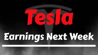 Tesla Stock Analysis | Earnings Next Week | Tesla Stock Price Prediction