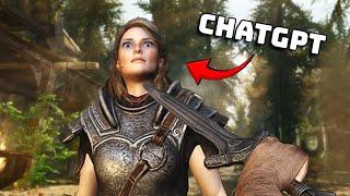 Skyrim VR but all NPC's use CHATGPT AI