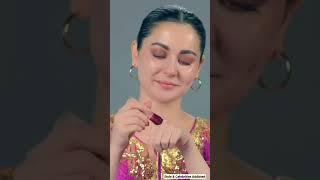 Hania Amir Stunning new Eid Makeup look By Maybelline #maybelline #haniaamir