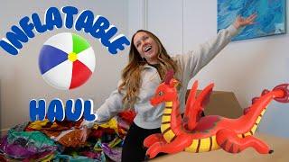 Inflatable / balloon Haul!! #loonergirl